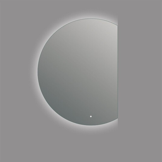 Bathlife Halvrundt Speil 750x1000 mm med LED-lys Bathlife Halvrundt Speil 750x1000 mm med LED-lys