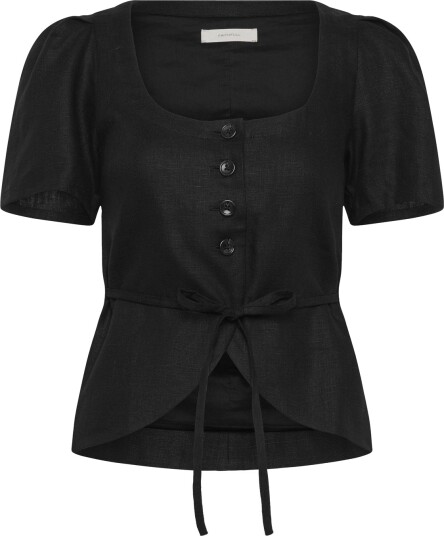 Faithfull The Brand Audrey Vest Black XL Faithfull The Brand Audrey Vest Black XL