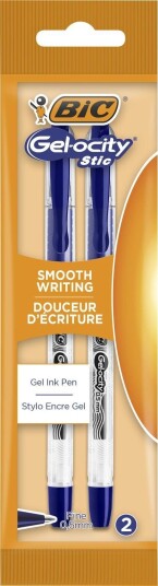 Bic Dlugopis Gelpenn Zelowy Gel-Ocity Stic 0,5 Mm Blå, Etui 2 Stk.
