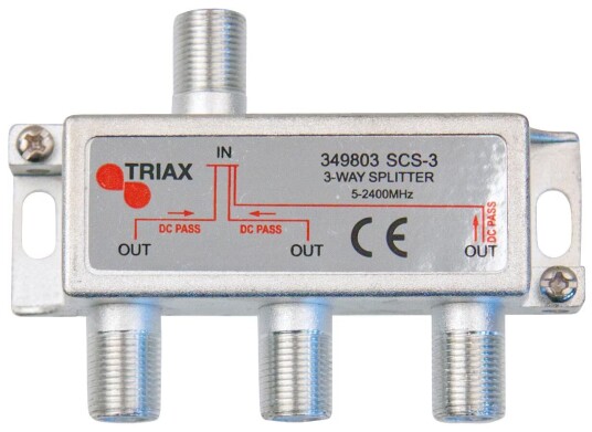 Triax treveis SAT-splitter Triax treveis SAT-splitter