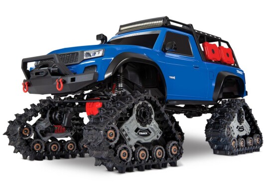 Traxxas 820344 BLUE TRX-4 Rock Crawler with Maximum Traction