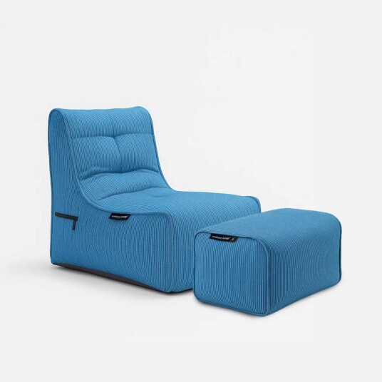 Evolution Chaise Sett Oceana Blå