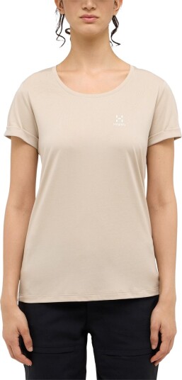 Haglöfs Ridge T skjorte Dame Beige M