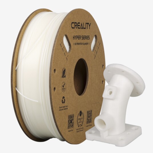 Creality Hyper ABS 1.75mm 1kg Hvit Creality Hyper ABS 1.75mm 1kg Hvit