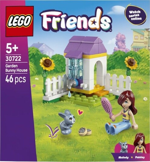 Lego Friends 30722 Hage Med Kaninhus Lego Friends 30722 Hage Med Kaninhus