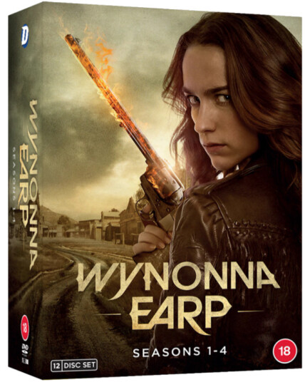 Wynonna Earp Den Komplette Serien DVD Wynonna Earp Den Komplette Serien DVD
