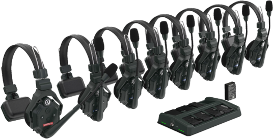 Hollyland Solidcom C1 Full Duplex Wireless Intercom System med 8 headset