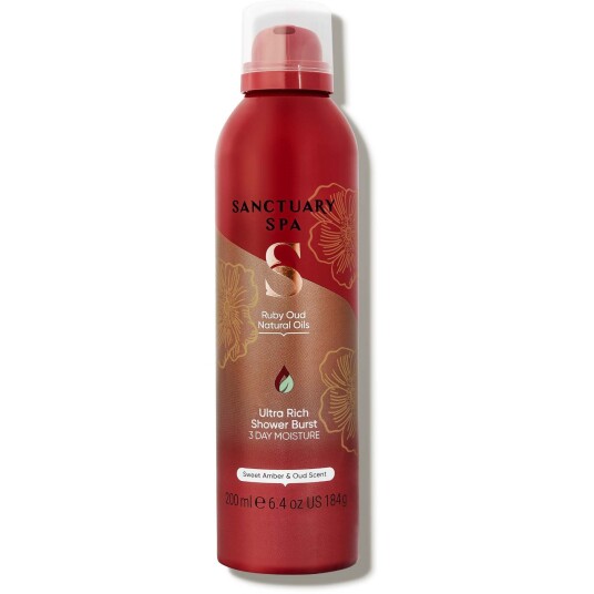 Sanctuary Spa Ruby Oud Natural Oils Ultra Rich Shower Burst 200 ml
