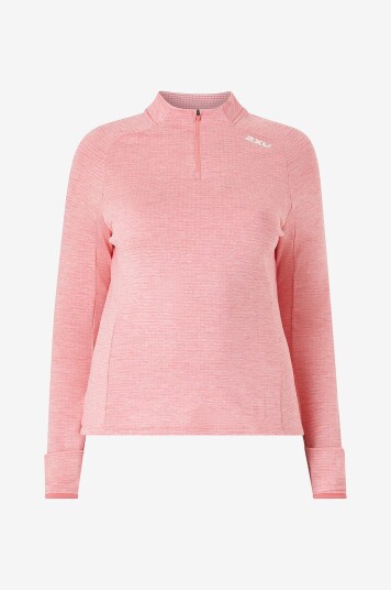 2XU   Funksjonsgenser Ignition 1/4 Zip   Rosa