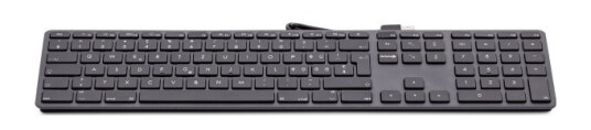 Usb Numeric Keyboard Kb-1243, 110 Keys, 2X Usb, Aluminum,