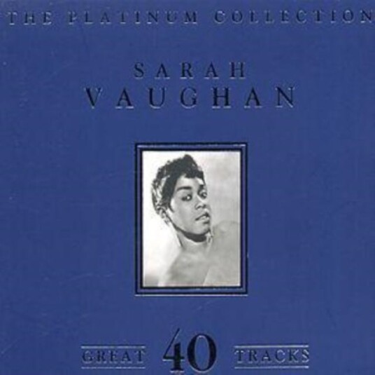 Sarah Vaughan  The Platinum Collection  CD