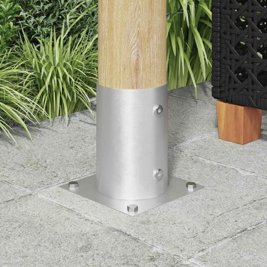 vidaXL Rund bakkenagel 12 stk. Sølv 15 x 15 x 15 cm Metall
