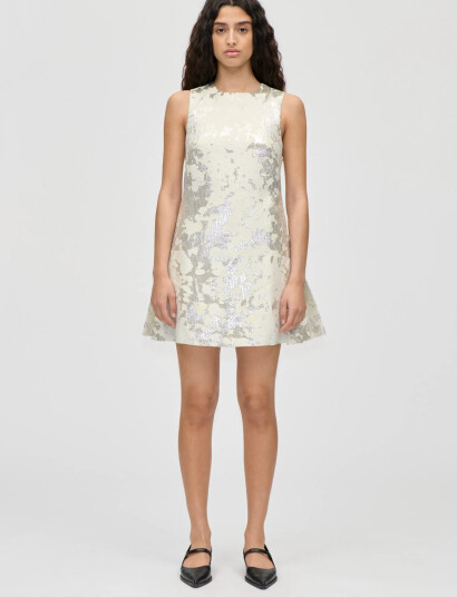 STINE GOYA 2461 Metallic Woven Jacquard, Kick - White - M