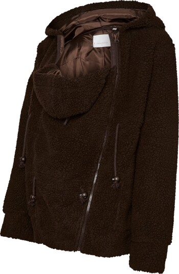 Mamalicious Mlrachel  3In1 Teddy Jacket Noos   Brown   L