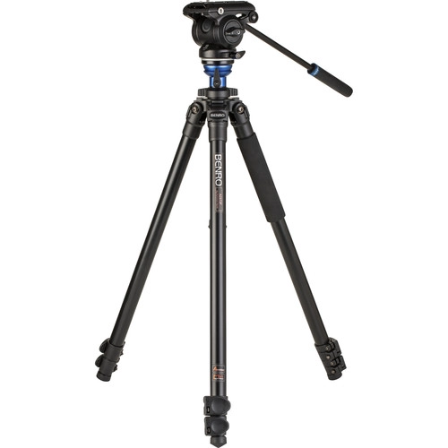 Benro A2573F Alu Video Kit Flip Lock with S4PRO Video Head Benro A2573F Alu Video Kit Flip Lock with S4PRO Video Head