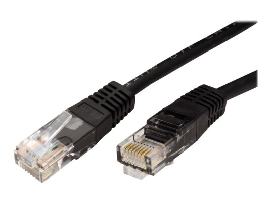 Roline Koblingskabel Rj-45 Hann Til Rj-45 Hann 2 M Utp Cat 5E Formstøpt Svart
