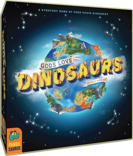 Gods Love Dinosaurs Brettspill Strategi Engelsk 8+ 2-5 Spillere