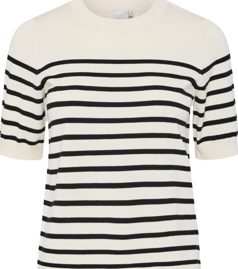 Y.A.S Lena Short Sleeve Knit Pullover Flerfarget S