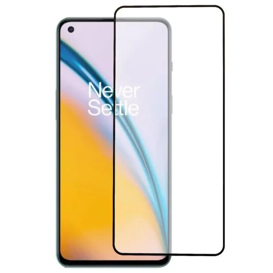 INCOVER OnePlus Nord 3 (5G) Skjermbeskytter i Glass - Full-fit - Svart Kant