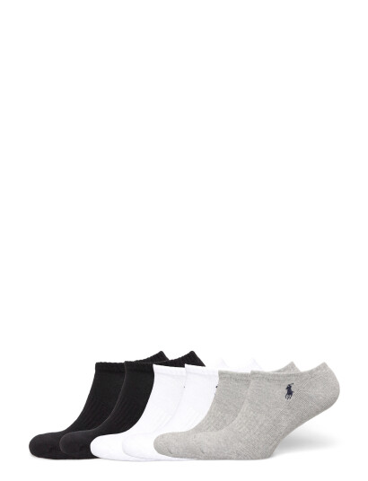 Polo Ralph Lauren Cotton Blend Low Cut Sock 6 Pack Multi/patterned ONE SIZE