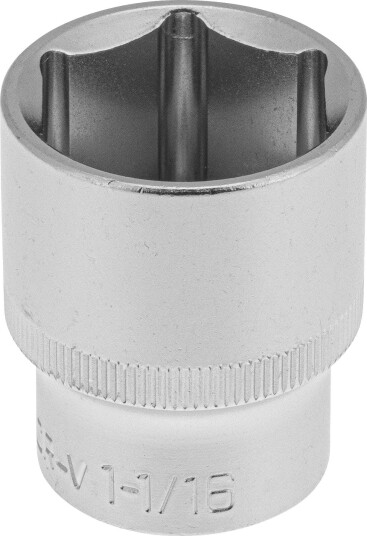PELA Firkantfeste 562455 Pipe 1/2", 6-Kant, Kort 1/16"