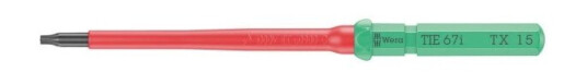 Wera Kraftform Kompakt Vde 67 I Tx 15 X 157 Mm Tie Elektriker Torx Udskiftelig Klinge Tx 15 Wera Kraftform Kompakt Vde 67 I Tx 15 X 157 Mm Tie Elektriker Torx Udskiftelig Klinge Tx 15