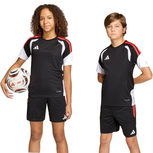 adidas Tiro 26 C Trenings T-skjorte Barn Svart 164