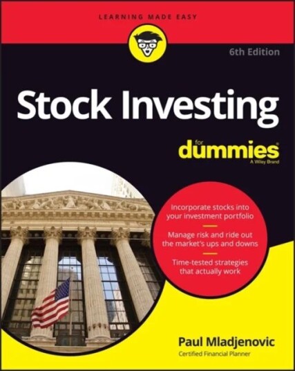 Stock Investing For Dummies Av Paul Mladjenovic