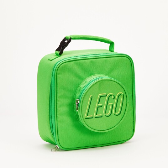 Lego Grønn klosseformet lunsjveske 5008714 Lego Grønn klosseformet lunsjveske 5008714