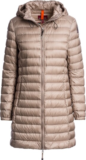 Parajumpers Women"s Meredith Hooded Down Jacket Mauve Grey L
