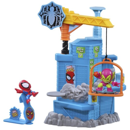 Marvel Stunt Squad Mini Lekesett SpiderMan Vs Grønn Goblin