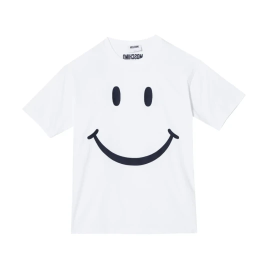 Moschino Dame Topper Hvit M Moschino Dame Topper Hvit M