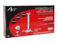 ART P-102 - Brakett - for projektor - aluminium - sølv - takmonterbar
