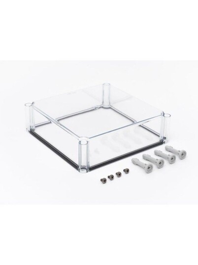 FIBOX Cover ek080-t transparant 280x280x80 FIBOX Cover ek080-t transparant 280x280x80