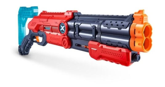 Skumpile-Blaster Zuru X-Shot Excel Double Vigilante Affyringsrampe 24 Dartpile 36584