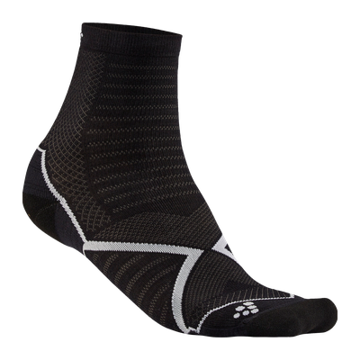 Craft Run Warm Sock løpesokk unisex Svart L Craft Run Warm Sock løpesokk unisex Svart L