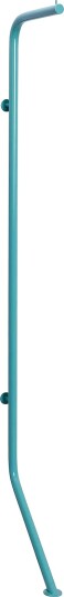 Hübsch Bend Clothing Rack Blue Blue 36X6X182CM Hübsch Bend Clothing Rack Blue Blue 36X6X182CM