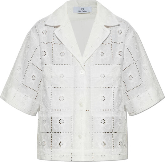 PS By Paul Smith Dame Bluser & Skjorter Hvit 2XS, PS By Paul Smith Dame Bluser & Skjorter Hvit 2XS,