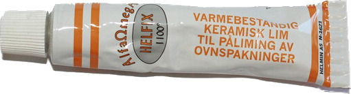 Helfix 20 ml lim til ovnspakninger Helfix 20 ml lim til ovnspakninger