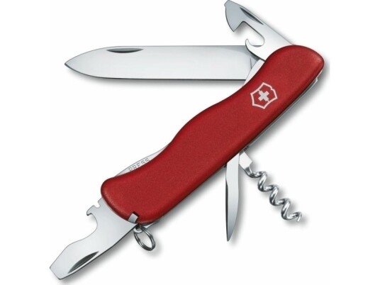 Victorinox Picknicker, Locking Blade Knife, Multi-Tool Knife, Dolk, Polyamid, Rød, Rustfritt Stål, 10 Verktøy Victorinox Picknicker, Locking Blade Knife, Multi-Tool Knife, Dolk, Polyamid, Rød, Rustfritt Stål, 10 Verktøy