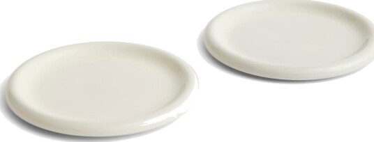 HAY - Barro Plate Ø24, set of 2 - Off-white HAY - Barro Plate Ø24, set of 2 - Off-white