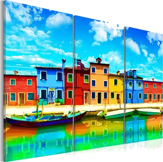 Bilde Sunny Morning In Venice 120x80 Artgeist sp. z o. o.