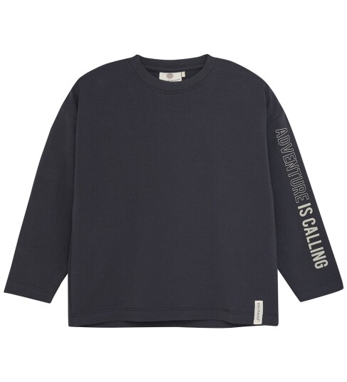 En Fant T Shirt Ls Oversize Navy 110