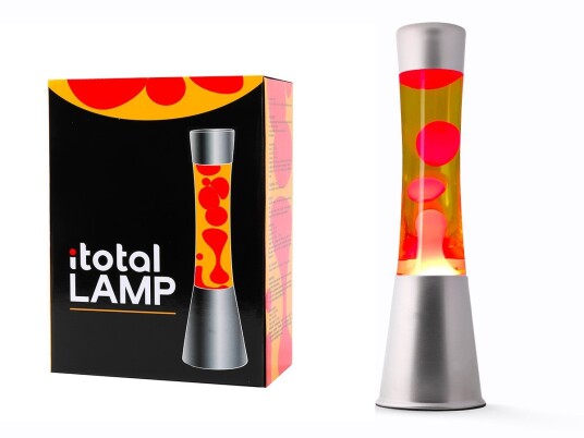 Itotal Lava Lamp Yellow and Red 40 cm 1270422