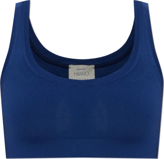Hanro Dame Topper Blå XS,