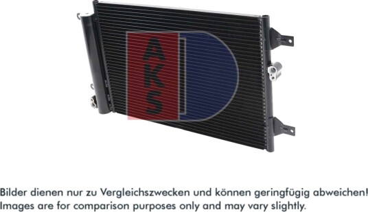 Kondensator, klimaanlegg AKS DASIS 092710N