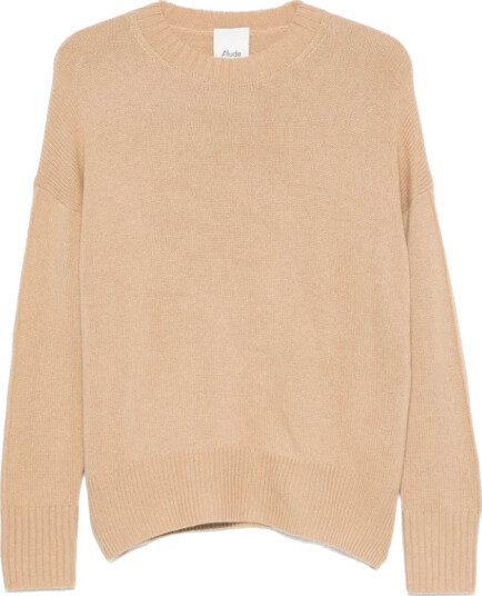 Allude Dame Strikkevarer Beige M,