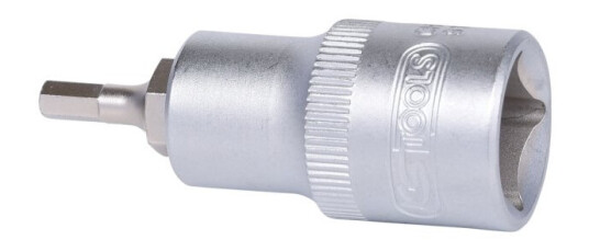 Ks Tools 911.1304, Stikkontakt, 1/2", Metrisk, 1 Hoder, 4 Mm, Kromvanadiumstål