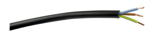 Gelia 4000026062 Kabel fast forlengelse 3G1.5, 25 m