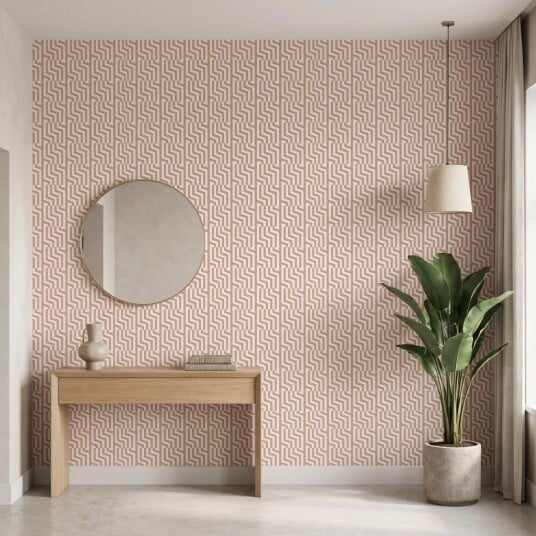 Tapet – Moderne Geometrisk / Tilpassede farger